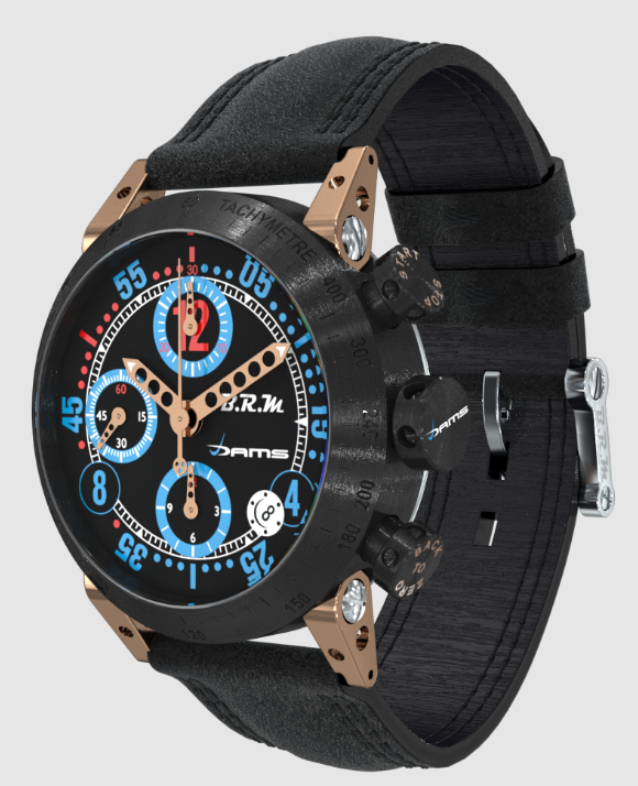 Replica BRM Watch partners collection Men GP-40-N-BLC-DAMS Replica BRM Watch partners collection Men GP-40-N-BLC-DAMS